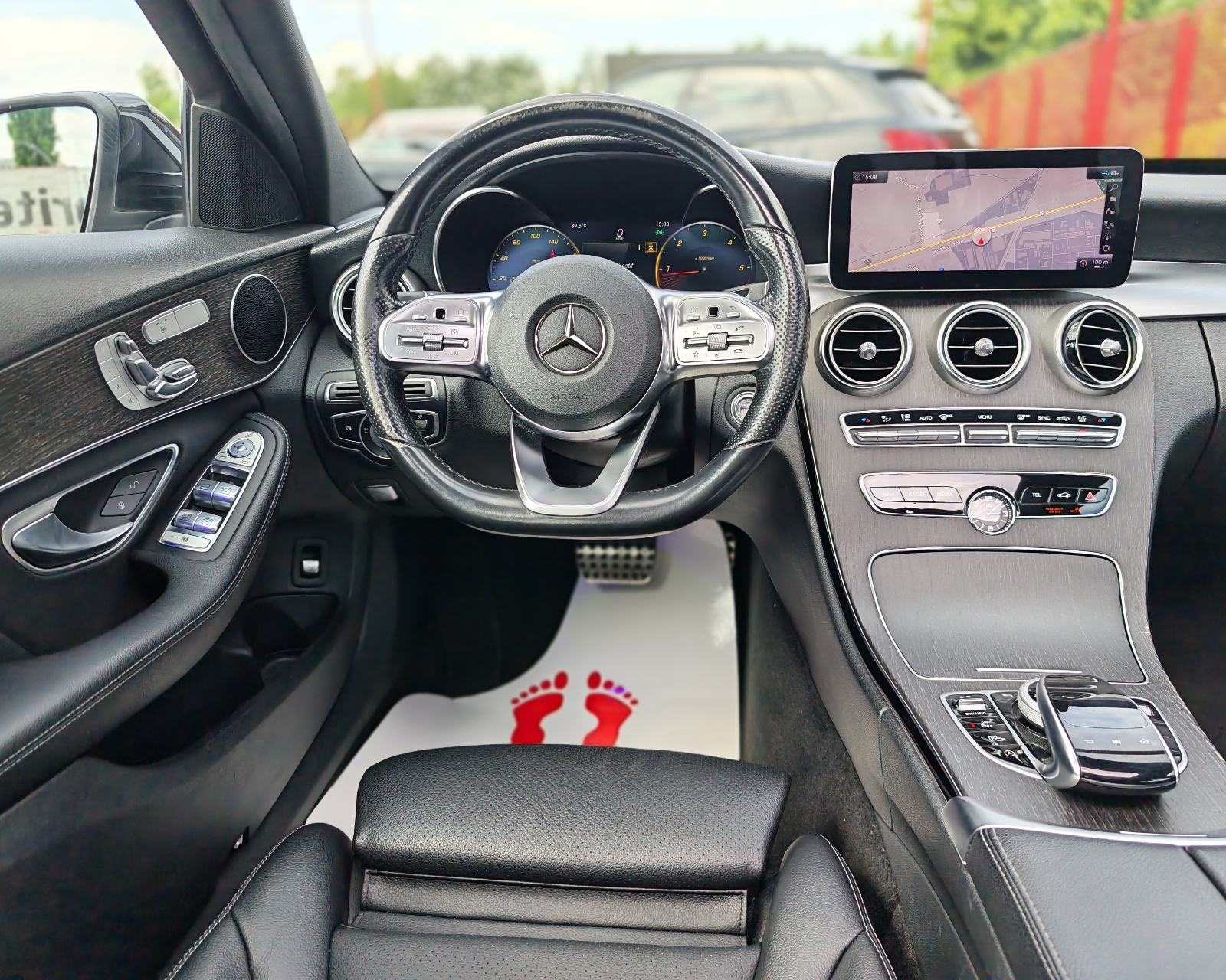 *Mercedes-benz C200D*AMG*Redizajn*Panorama*Koža*kamera*Alu"18*